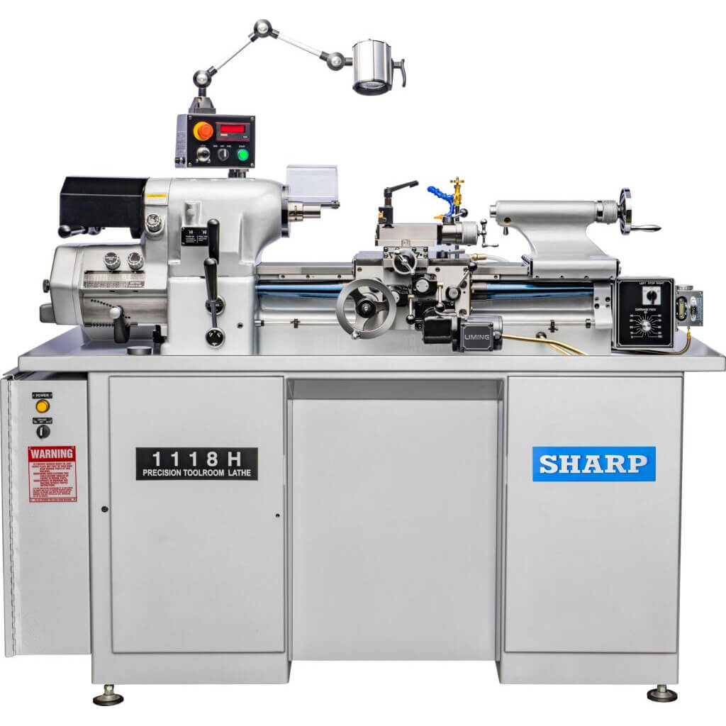 11" x 18" New Sharp Lathe Precision Toolroom Model 1118H