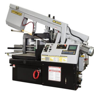 20" x 30" New HydMech Automatic Pivot Style Horizontal Band Saw Model M-20A