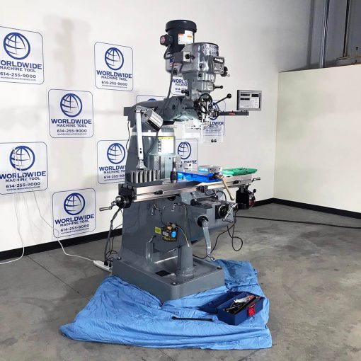 9" x 49" New Bridgeport Mill Series 1 10 In Stock! Vertical Milling