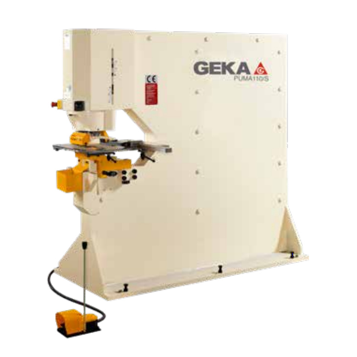 rich Vaccinate downpour 120 Ton New Geka Ironworker Model Puma 110 SD for sale at Worldwide