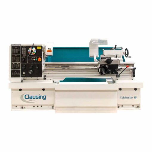 15" x 25" New Clausing Colchester Lathe Geared Head