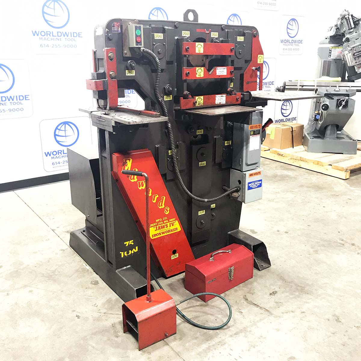 75 Ton New Edwards Ironworker for sale at Worldwide