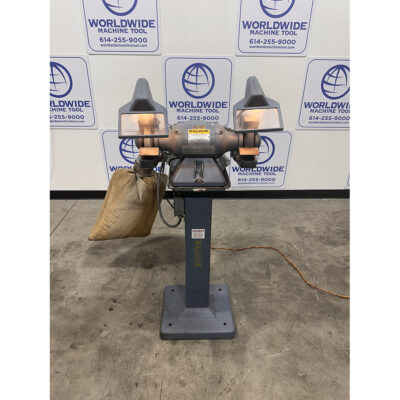 7" Used Baldor Pedestal Grinder Model 7306 DP