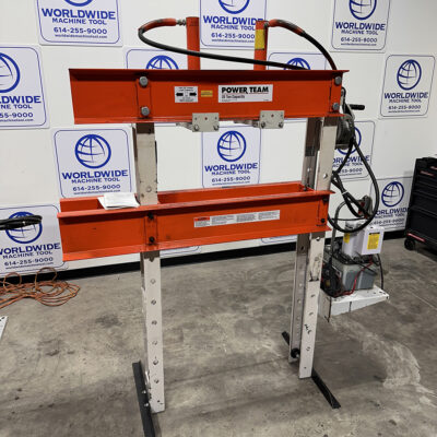 20 Ton Used Power Team Hydraulic Press Model 20Ton-H