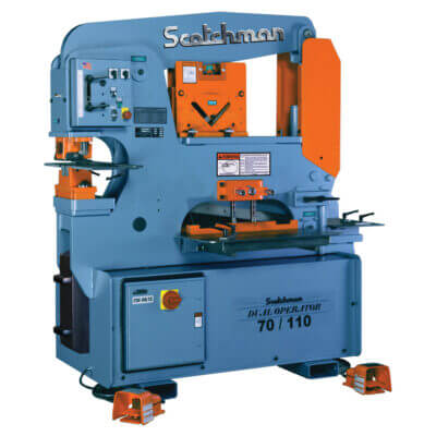 70 Ton New Scotchman Ironworker Model DO70/110-24M