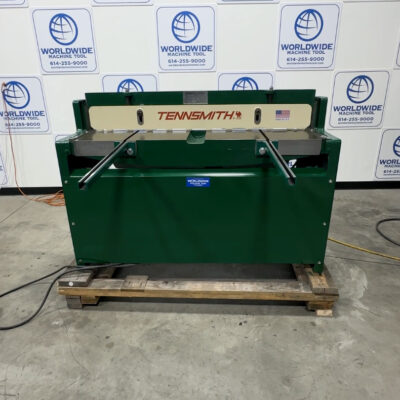4' x 16ga Used Tennsmith Pneumatic Shear
