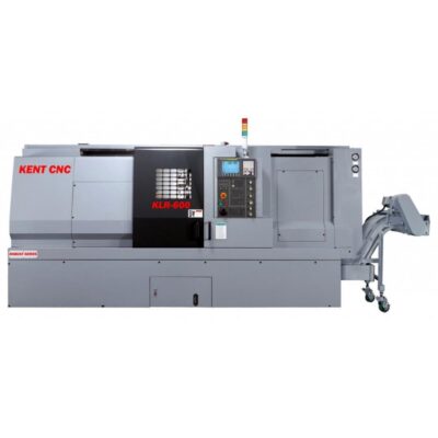 35.4" x 43.3″ – 157″ New Kent USA 2-Axis CNC Slant Bed Lathe Model KLR-600