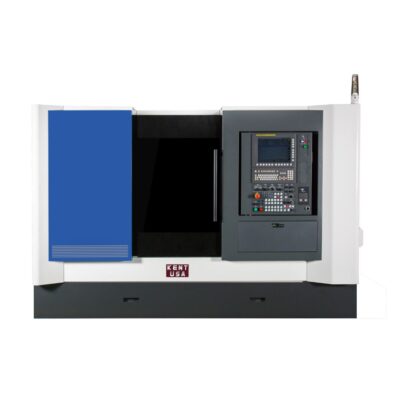 27.56" x 19.69" New Kent USA Horizontal CNC Slant Bed Lathe Model KTE-2000