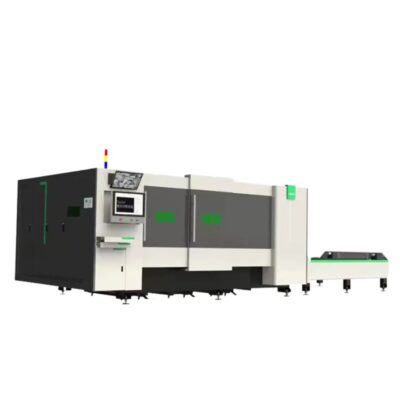 8' x 20' BesCutter Fly Speed 6025 Fiber Laser Metal Sheet Cutter Full Enclosure w/Parallel Shuttle Table (1500W-20000W)