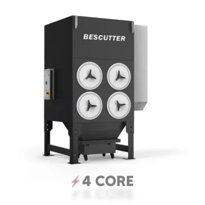 BesCutter 4 Core Dust Collector for Fiber Laser Cutting Machine