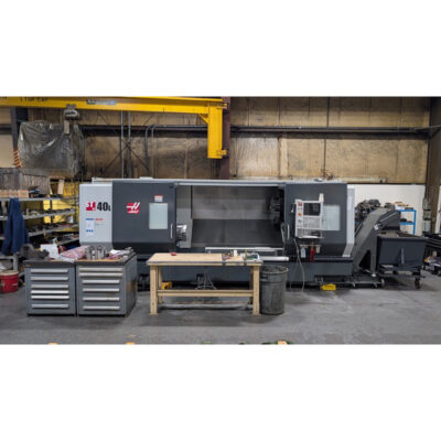 35" x 80" Used Haas CNC Lathe Model ST-40L