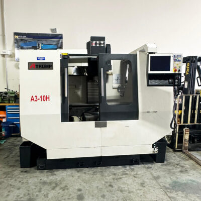 13" x 60" Used Atrump 3 Axis Rigid Head CNC Bed Mill Model A3-10H