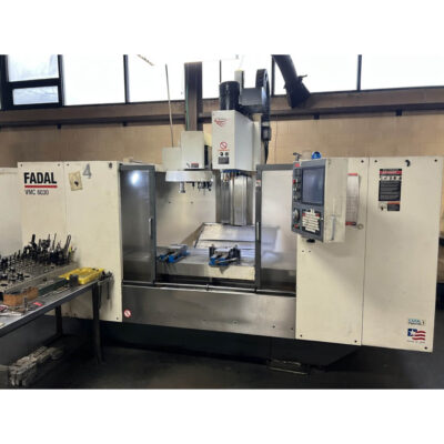 2006 Fadal VMC-6030 HT 60" x 30" x 30" Vertical Machining Center | 22.5 HP High Torque, 10,000 RPM, CAT40, 24 ATC