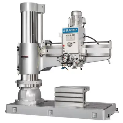 78" x 17" New Sharp Radial Arm Drill Model RD-2000