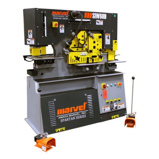 60 Ton New Marvel Spartan Ironworker Model MSIW60D