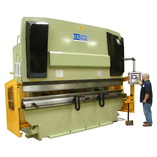 New U.S. Industrial CNC Press Brake 8' x 88 ton hydraulic press brake for sale at Worldwide Machine Tool